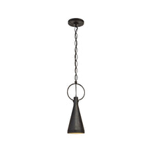 Load image into Gallery viewer, Limoges Pendant Light in Aged Iron (Small).
