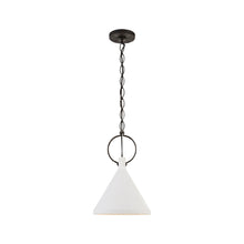 Load image into Gallery viewer, Limoges Pendant Light in Plaster White (Medium).
