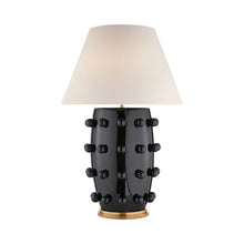 Load image into Gallery viewer, Linden Table Lamp in Black (Large).
