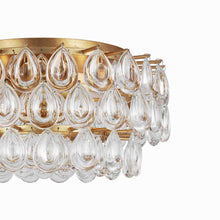 Load image into Gallery viewer, Liscia Flush Mount Ceiling Light in Detail.
