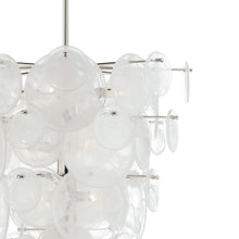 Load image into Gallery viewer, Loire Cascading Chandelier in Detail.
