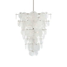 Load image into Gallery viewer, Loire Cascading Chandelier in Detail.
