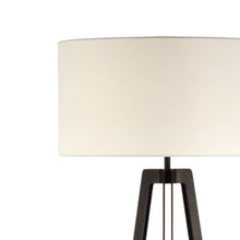 Load image into Gallery viewer, Longhill Tripod LED Floor Lamp in Detail.
