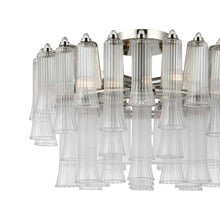 Load image into Gallery viewer, Lorelei LED Semi Flush Mount Ceiling Light in Detail.
