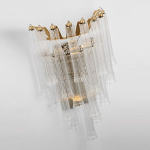 Load image into Gallery viewer, Lorelei Waterfall LED Wall Light in Detail.
