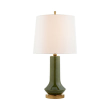 Load image into Gallery viewer, Luisa Table Lamp in Emerald Green.

