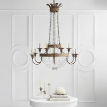 Load image into Gallery viewer, Lyon Chandelier in living room.
