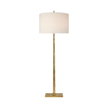 Load image into Gallery viewer, Lyric Branch Floor Lamp in Soft Brass.
