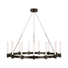 Load image into Gallery viewer, Mafra LED Chandelier in Bronze (X-Large).
