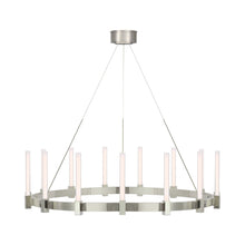 Load image into Gallery viewer, Mafra LED Chandelier in Polished Nickel (X-Large).
