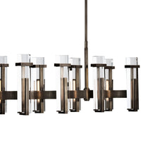 Load image into Gallery viewer, Malik LED Linear Chandelier in Detail.

