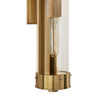 Load image into Gallery viewer, Marais Linear Bath Wall Light in Detail.
