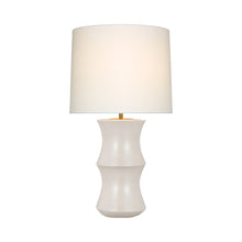 Load image into Gallery viewer, Marella LED Table Lamp in Ivory (Medium).
