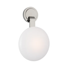 Load image into Gallery viewer, Marisol LED Bath Wall Light in Polished Nickel.
