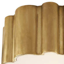 Load image into Gallery viewer, Markos Grande Flush Mount Ceiling Light in Detail.
