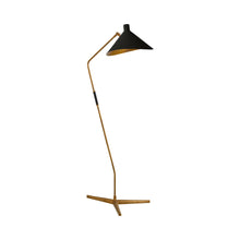 Load image into Gallery viewer, Mayotte Floor Lamp in Black (Large).
