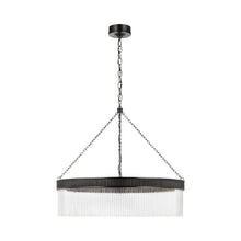 Load image into Gallery viewer, Menil LED Chandelier in Bronze (29-Inch).
