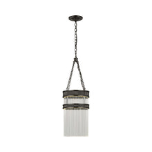 Load image into Gallery viewer, Menil LED Chandelier in Bronze (29.5-Inch).
