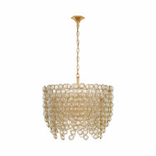 Load image into Gallery viewer, Milazzo Waterfall Chandelier in Gild and Crystal (Medium).

