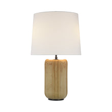 Load image into Gallery viewer, Minx LED Table Lamp in Yellow Oxide.
