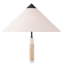 Load image into Gallery viewer, Mira Stacked LED Table Lamp in Detail.
