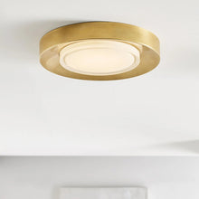 Load image into Gallery viewer, Hilo LED Flush Mount Ceiling in Detail.

