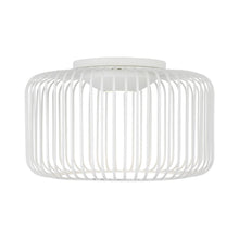 Load image into Gallery viewer, Kai LED Flush Mount Ceiling Light in Matte White.

