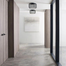 Load image into Gallery viewer, Kai LED Flush Mount Ceiling Light in hallway.
