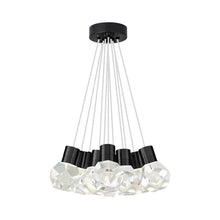 Load image into Gallery viewer, Kira LED Multi Light Pendant Light in Black.
