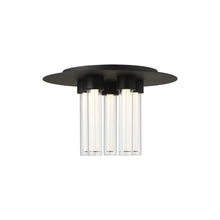 Load image into Gallery viewer, Kola LED Semi Flush Mount Ceiling Light in Nightshade Black (5-Light).
