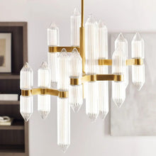 Load image into Gallery viewer, Langston LED Chandelier in Detail.
