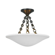 Load image into Gallery viewer, Mollino LED Semi Flush Mount Ceiling Light.
