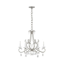 Load image into Gallery viewer, Montmartre Chandelier in Polished Nickel (Medium).
