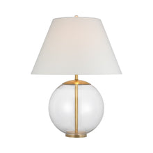 Load image into Gallery viewer, Morton Table Lamp in Clear Glass (Large).
