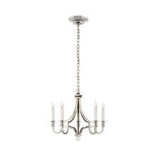 Load image into Gallery viewer, Mykonos Chandelier in Polished Nickel (Small).
