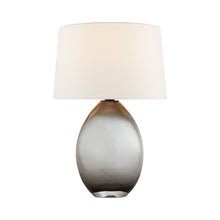Load image into Gallery viewer, Myla Table Lamp in Smoked Glass (Medium).
