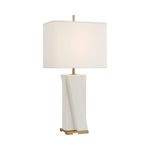 Load image into Gallery viewer, Niki Table Lamp in Ivory.

