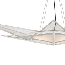 Load image into Gallery viewer, Ori LED Linear Chandelier in Detail.
