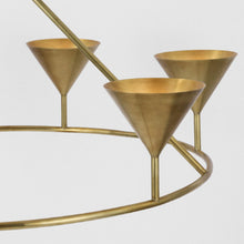 Load image into Gallery viewer, Orsay LED Ring Chandelier in Detail.
