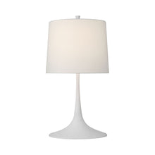 Load image into Gallery viewer, Oscar LED Table Lamp in Plaster White.
