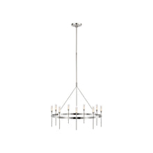 Load image into Gallery viewer, Overture LED Chandelier in Polished Nickel (Medium).
