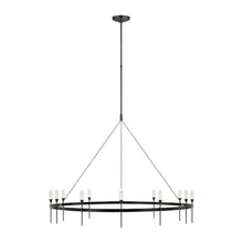 Load image into Gallery viewer, Overture LED Chandelier in Bronze (Grande).
