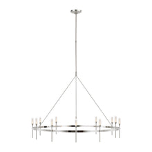 Load image into Gallery viewer, Overture LED Chandelier in Polished Nickel (Grande).
