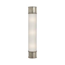 Load image into Gallery viewer, Oxford Bath Wall Light in Antique Nickel (Large).
