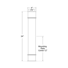 Load image into Gallery viewer, Oxford Bath Wall Light- line drawing.
