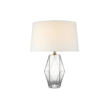 Load image into Gallery viewer, Palacios Table Lamp in Clear Glass.

