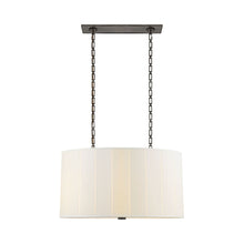 Load image into Gallery viewer, Perfect Pleat Pendant Light in Bronze (Oval).
