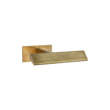 Load image into Gallery viewer, Petrel LED Picture Light in Hand-Rubbed Antique Brass (8-Inch).
