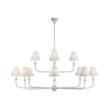 Load image into Gallery viewer, Piaf Chandelier in Plaster White (12-Light).
