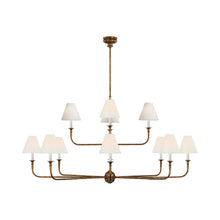 Load image into Gallery viewer, Piaf Chandelier in Antique Gild (12-Light).
